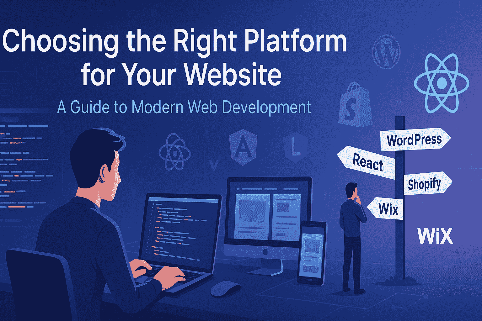 Choosing the Right Platform for Your Website: A Guide to Modern Web Development